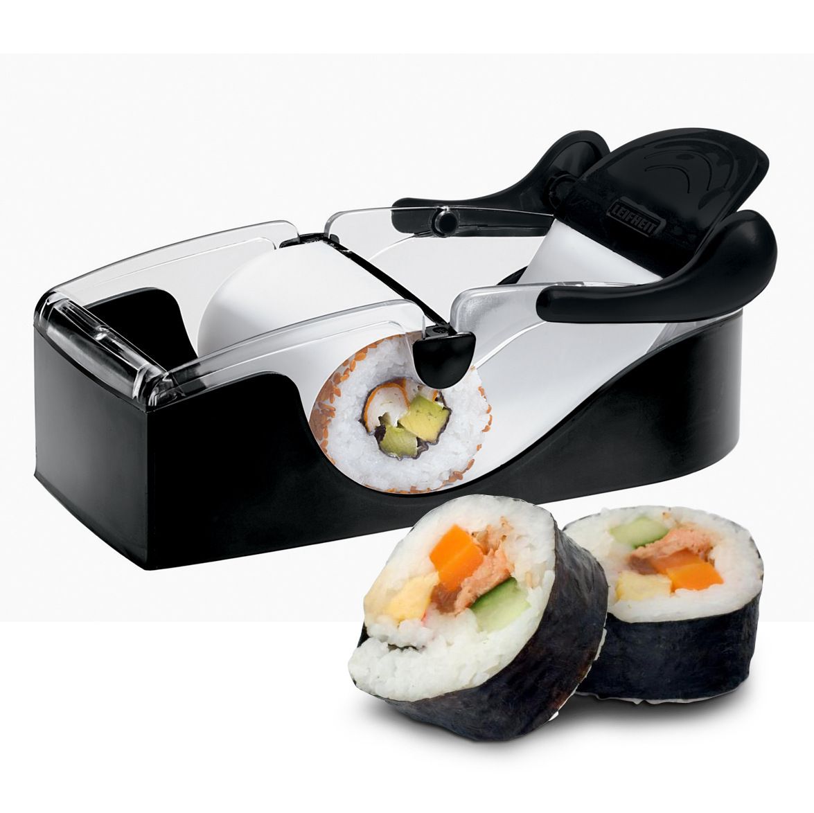 Wholesales DIY Mold Vegetable Meat Automatic Rolling Tool Magic Easy Making Machine Roller Sushi Maker