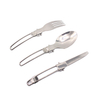 Collapsable Stainless Steel Camping Outdoor Travel Foldable Fork Spoon Knife Folding Spork