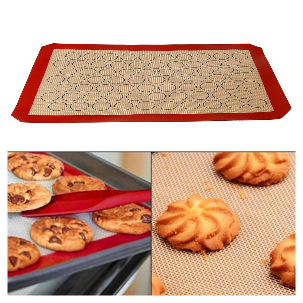 Hot Selling Wholesale Factory Price Non Stick Silicon Fiberglass Macarons Baking Mat