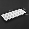 Easy Release 14 Cavity Square Shape Storage Container Mold Disposable Plastic Pp Ice Cube Trays for Ice