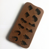 Wholesale 12 De Helado 3d De Christmas Tree Snowman Shape Silicone Mould Chocolate Mold
