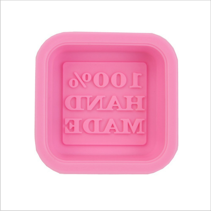 Custom hotel small size volume 60 ml mould rectangle rectangular 100% handmade silicone soap mold 50ml for making