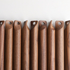 Natural Black Walnut Wood Rolling Pin for Baking Dumpling Ravioli Dough 