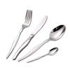 Food Grade Stainless Steel Silver Flatware Set Hotel Cutlery