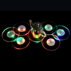 Custom High Quality Acrylic Led Car Coaster Non-slip Waterproof Barware Coaster Heat Resistant Reusable Drinks Coasters