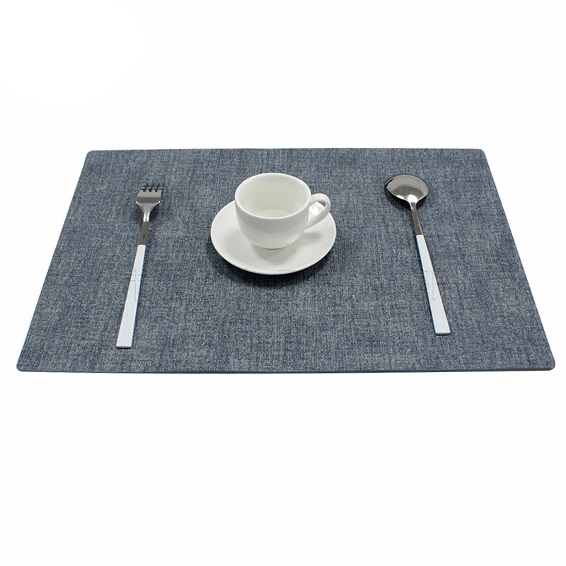 Customized Printed Logo Placemat Anti Hot Insulation Placemat Eco Friendly Resistant Washable Placemats