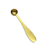 Small mini silver gold meta long handle spoon stainless steel 304 measuring scoop for coffee