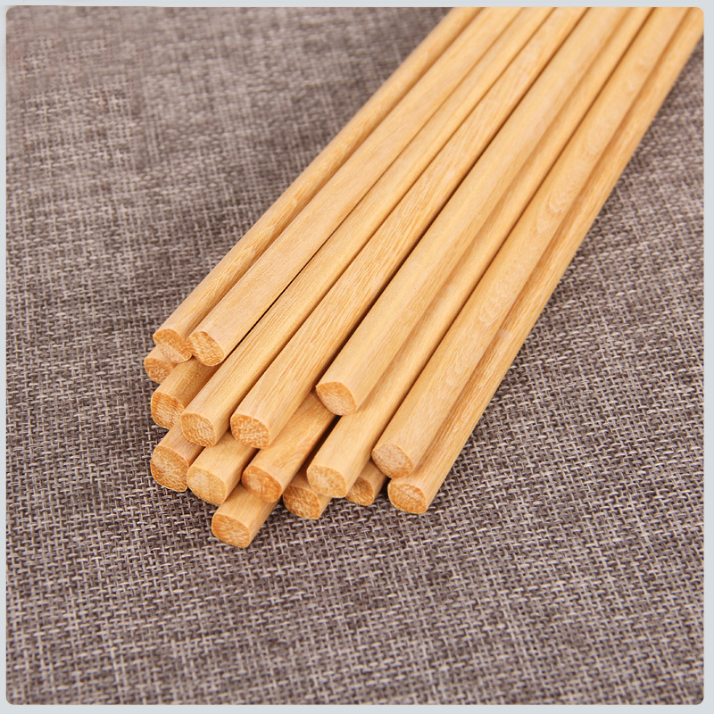 Chinese Restaurant Square Custom 24cm 25cm Bamboo Red Sandalwood Beech Wood Chopsticks with Chicken Wings