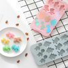 Cartoon Funny Gummy Candy Fondant Biscuit Diy Mould 3d Animal Dinosaur Shaped Silicone Chocolate Mold
