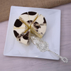 Vintage Luxury Server Stainless Steel Silver Cake Cutter Slicer Knife And Triangle Cake Server Set for Wedding