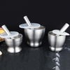 Stainless Steel Mortar And Pestle Set with Custom Logo for Sale