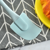 Bulk 3 piece high heat resistant kitchen utensil basics butter baking tools small flat tip silicon plastic pp spatula set