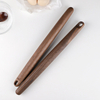 Natural Black Walnut Wood Rolling Pin for Baking Dumpling Ravioli Dough 