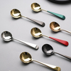 304 Stainless Steel Rose Gold Dessert Teaspoons Coffee Spoons