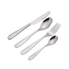 Restaurant Hotel Inox Silverware Silver 304 Stainless Steel Flatware Dinner Knife Fork And Spoon Set Cutlery