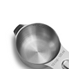 1/2 60ml Kitchen Household Metal 304# Stainless Steel Food Measuring Cups Set