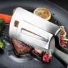Stainless Steel 201# 304# Manual Hand Press Oil Meat Shovel Steak Clamp Tong Clip