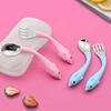 Stainless Steel 18/10 Kids Fork And Spoon Set in Box Baby Toddler Utensils Flatware with Case