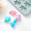 Cartoon Funny Gummy Candy Fondant Biscuit Diy Mould 3d Animal Dinosaur Shaped Silicone Chocolate Mold