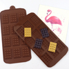 Amazon Sale Custom Logo 12 Bricks Bar Candy Waffle Silicone Mould Chocolate Mold for Baking