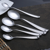 Manufacturer Cheap Tea Fruit Desserts Surge Spoon Fork Knife Set Stainless Steel Metal Cutlery for Restaurant