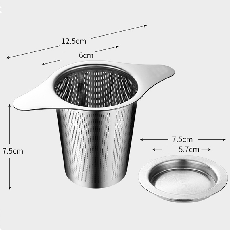 Wholesale Suppliers Mesh Metal 304 Stainless Steel Coffee Tea Strainer Infusers