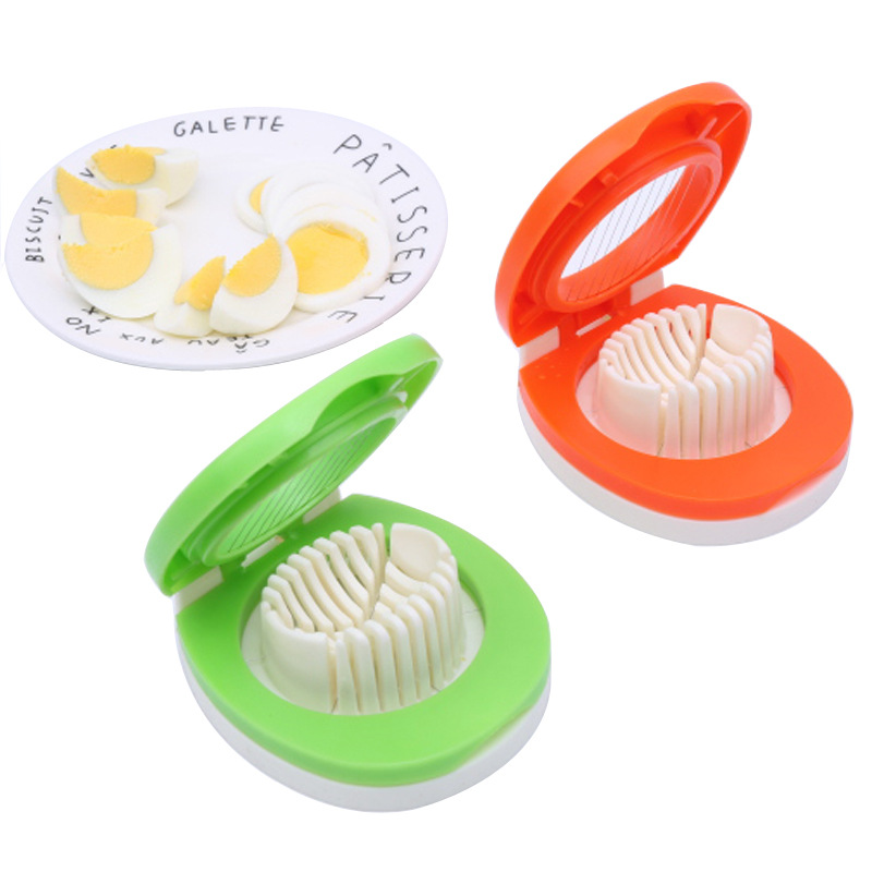 Plastic Section Cutter Divider & Egg Slicer with Stainless Steel Wires