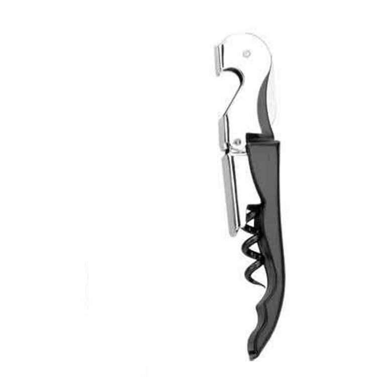 2 in 1 4" slipper black claw stainless steel camping wrench torque corkscrew wine beer bottle opener with knife 