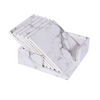 Wholesale High Quality Pu Coasters Set Round Non-slip Drink Coaster Heat Resistant Reusable Mug Coaster