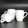 Porcelain Ceramic Coffee Mug Set White Travel Mugs Customized Logo Acceptable for 1 Users Opp Bag/color Box CLASSIC 10*8*5.5 Cm