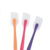 Translucent Colorful Mixing Colored Baking Silicon Spatula with Design
