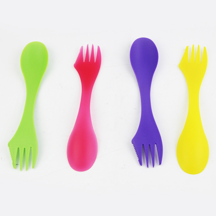 Wholesale Bulk Custom Reusable Plastic Spork with Customized Logo - Buy ...