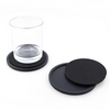 Wholesale Round Non-slip Coffee Cup Mat Floppy Disk Retro Silicone Drink Coaster Multipurpose Heat Resistant Reusable Coaster