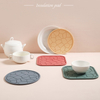 Floppy Disk Cup Mat Pad 3d Embossed Circle Round Square Silicone Mold Drink Coaster for Tables