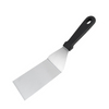 3 Pcs Set Kitchen Tool Stainless Steel Pancake Shovel with Black Plastic Pp Handle