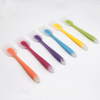 Translucent Colorful Mixing Colored Baking Silicon Spatula with Design