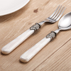 Cathylin 20 Piece Cutlery Set Stainless Steel Flatware with Acrylic Handle