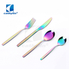 PVD Coating 18/10 Stainless Steel Cutlery Colored Flatware Sets 