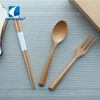 Wholesale Fork Spoon Chopsticks Flatware with Wooden Box Portable Travel