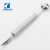 Melon Baller with Fruit Carving Knife Ice Cream Scooper Stainless Steel Fruit Scoop