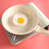 Food Grade Small Egg Holder Color Round Star Heat Resistant Silicone Steamed Egg Tool
