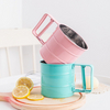 Flour Sifter Metal Colored Stainless Steel Large Sifter for Baking And Powdered Sugar Flour Sieve
