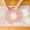 Rectangle Non-slip Pastry Non Stick Silicone Sheet Baking Mat
