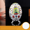 Luxury Simple Pull Up Egg Bird Figurines Zinc Alloy Metal Tooth Pick Toothpicks Holder for Wedding Gift